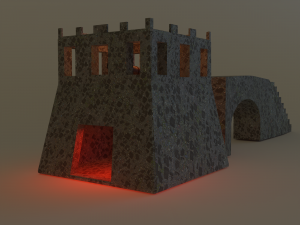 ancient tower 3D 模型