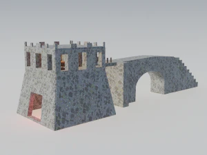 ancient tower 3D Model