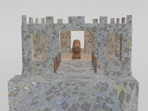 ancient tower 3D 模型