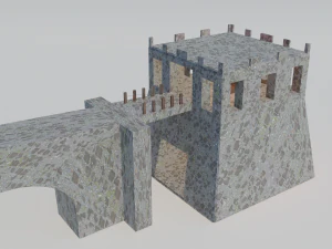 ancient tower 3D Model
