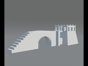 ancient tower 3D 模型