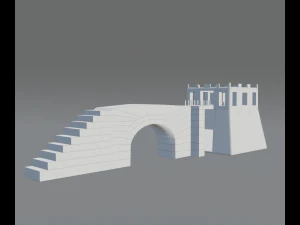 ancient tower 3D Model