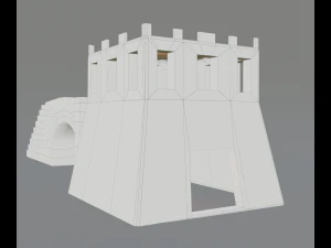 ancient tower 3D Model