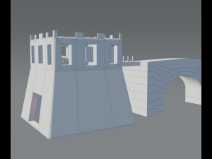 ancient tower 3D 模型