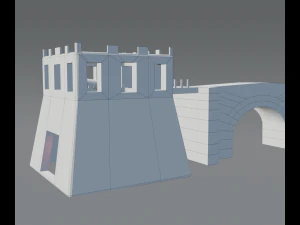 ancient tower 3D Model