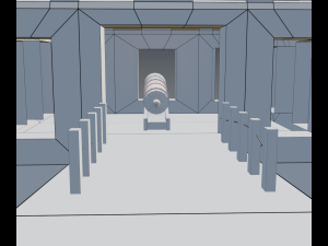 ancient tower 3D 模型