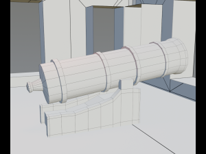ancient tower 3D 模型