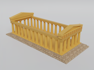 ancient temple 3D Model