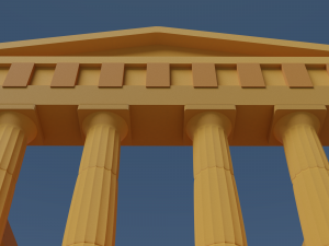 ancient temple 3D Model