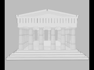 ancient temple 3D Model