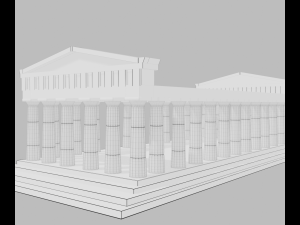 ancient temple 3D Model