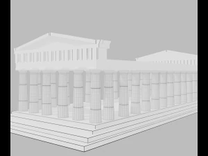 ancient temple 3D Model