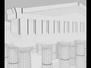 ancient temple 3D Model