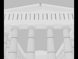 ancient temple 3D Model