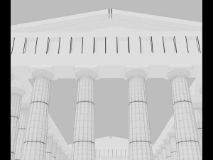 ancient temple 3D Model