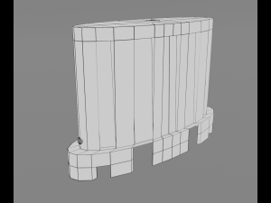 road barriers 3D Модель