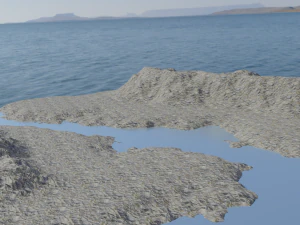 mountain landscape 3D Model