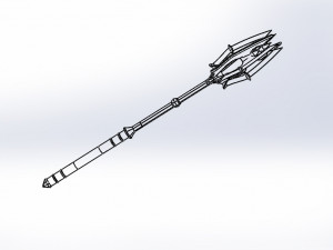 mace of sauron Modelo de impresión 3D