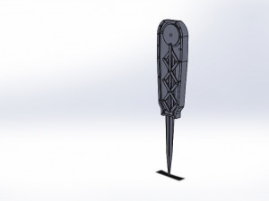 assassins creed hidden blade 3D प्रिंट मॉडल