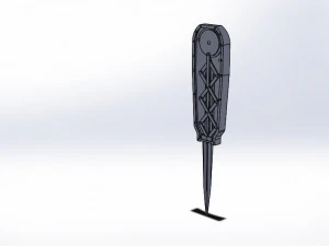 Assassin's Creed Hidden Blade 3D Druckmodell