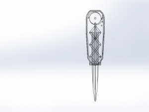 assassins creed hidden blade Model Cetak 3D