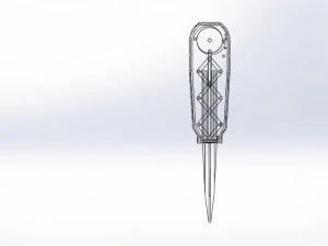 assassins creed hidden blade 3D Print Model