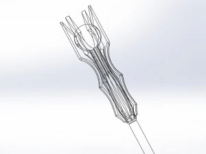 sarumans staff 3D Print Model