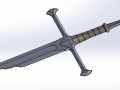 Narsil Sword 3D-Modell