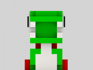 dig dug - green monster 3D 打印模型