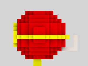 dig dug - red monster 3Dプリントモデル