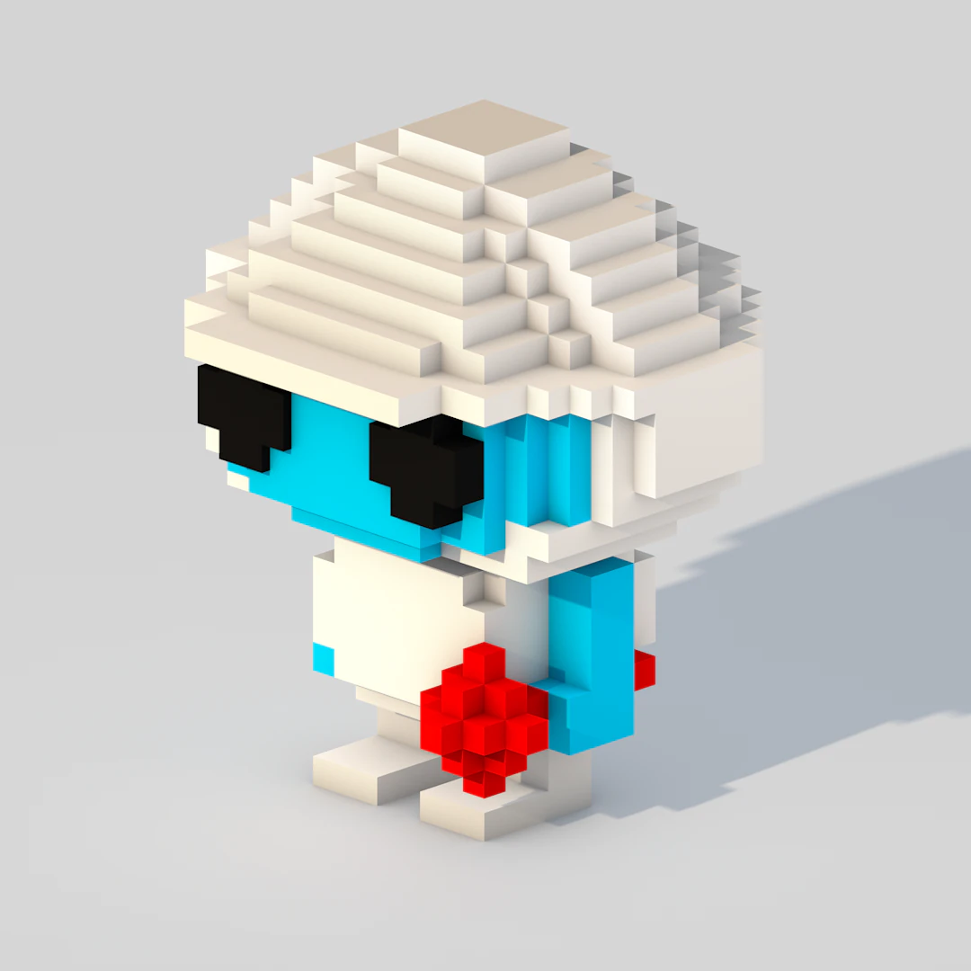 dig dug - main character 3D Print Model .c4d .max .obj .3ds .fbx .stl .blend
