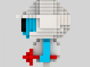dig dug - main character 3D Print Model