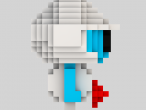 dig dug - main character 3D Print Model