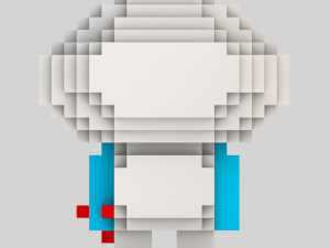 dig dug - main character 3D Print Model