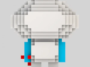 dig dug - main character 3D Print Model