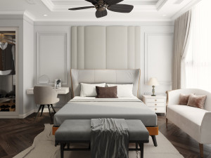 bedroom design 3D 모델