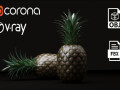 Pineapple 3D-Modell