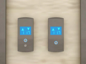Elevator doors 3D Model