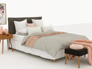 Bed 3D Model