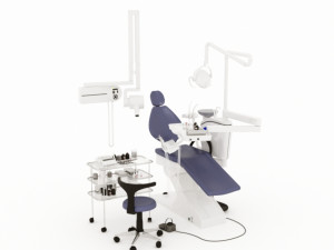 Dental chair 3D 模型
