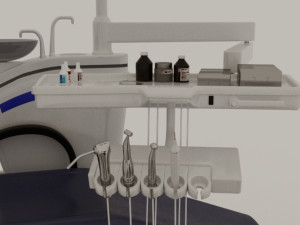 Dental chair 3D 模型