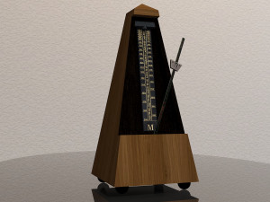 Metronome 3D Model
