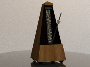 Metronome 3D Model