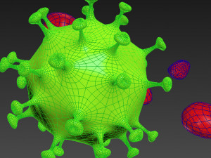Covid 19 coronavirus 3D Model