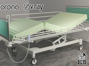 medical bed 3D Model