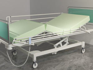 Medical bed Model 3D