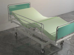 Medical bed 3D Model