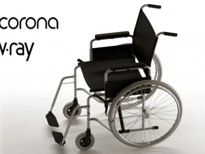 silla de ruedas Modelo 3D