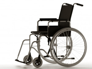 Wheel chair 3D-Modell