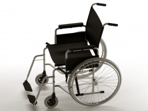 Wheel chair 3D-Modell